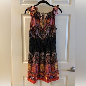 RAMPAGE Multicolor Print Dress Swimsuit Cover Up NWOT L Large